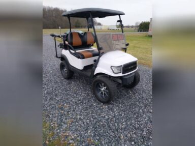 Here are five fun ways to customize your golf cart