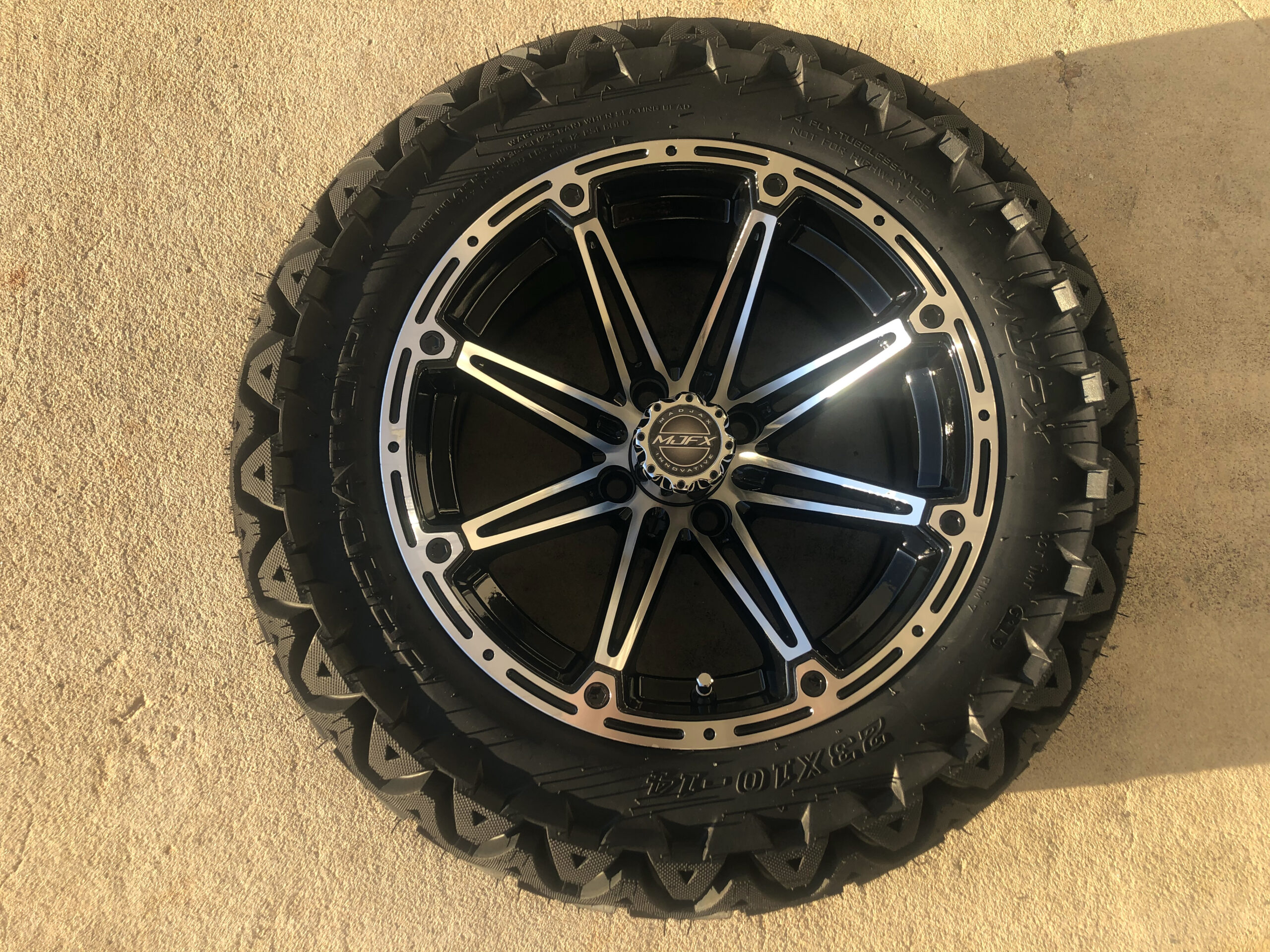 Machined-Black-Element-14-Inch-Wheels-With-Predator-Tires-01-scaled-1-1